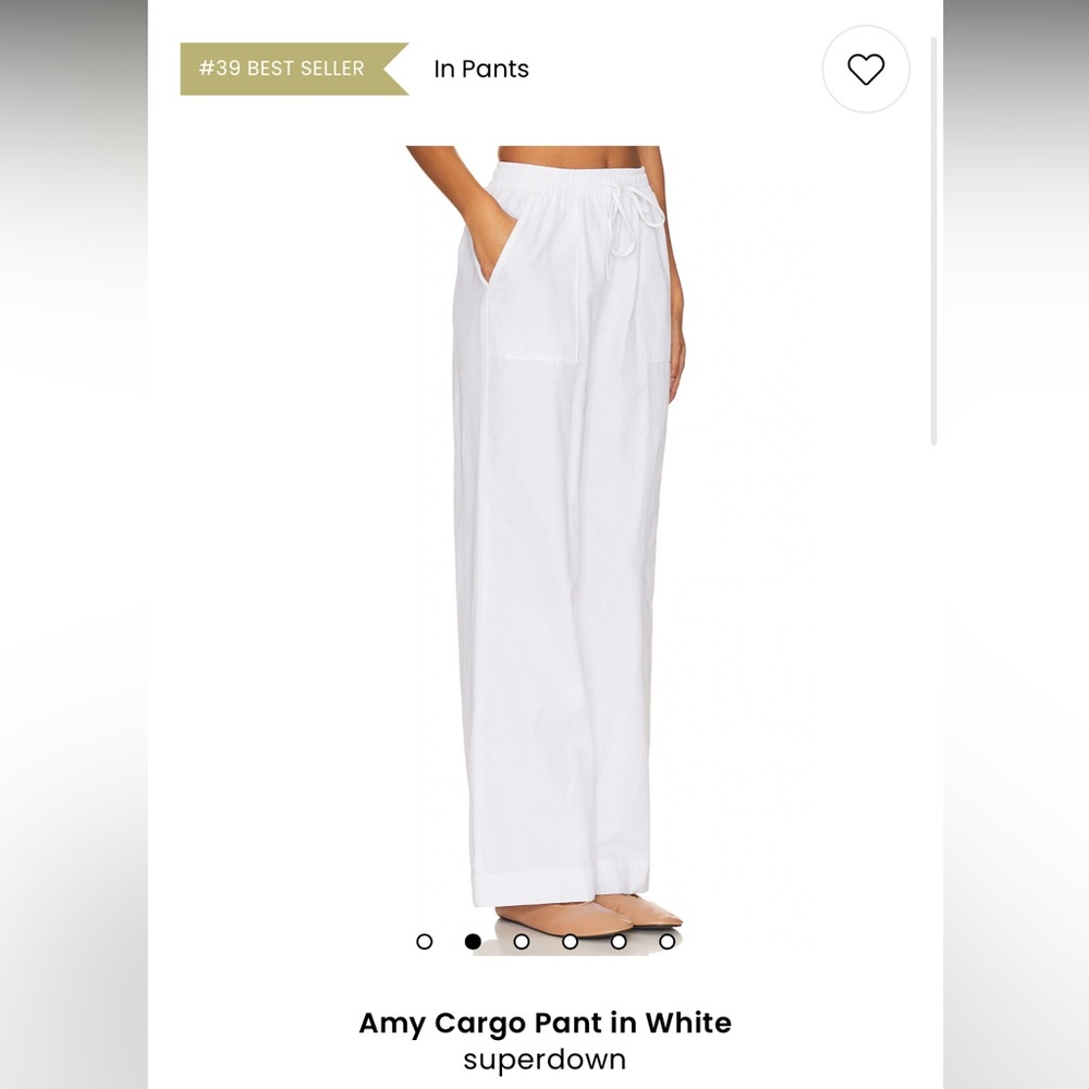 Superdown Amy White Pants